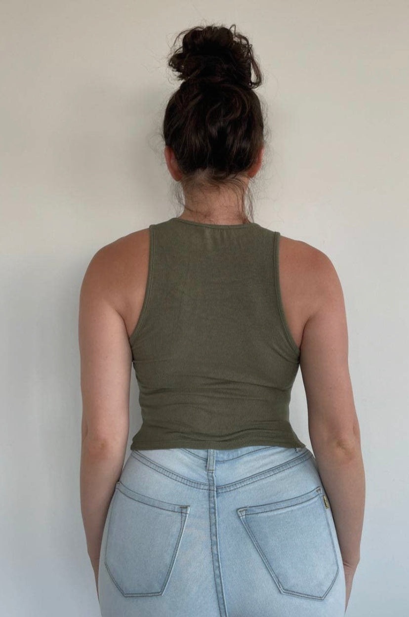 Laced Up Crop Top