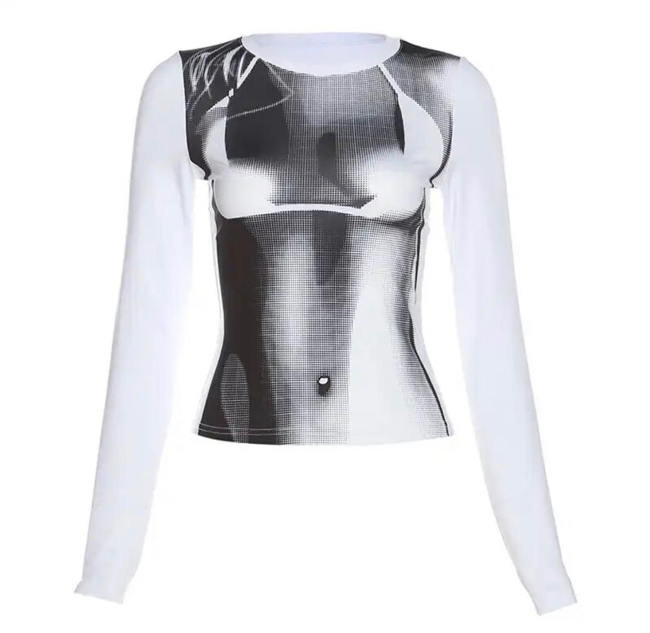 Inked Print Top
