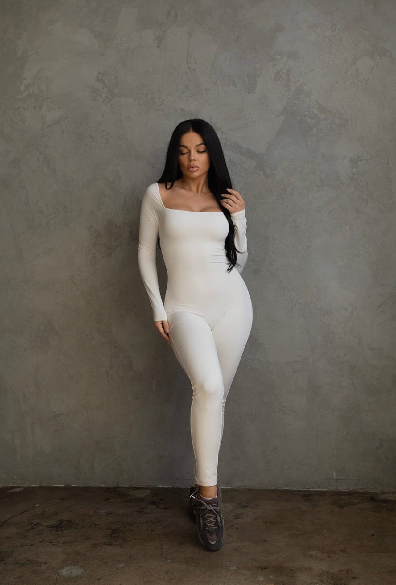 Snatched Long Sleeved Jumpsuit
