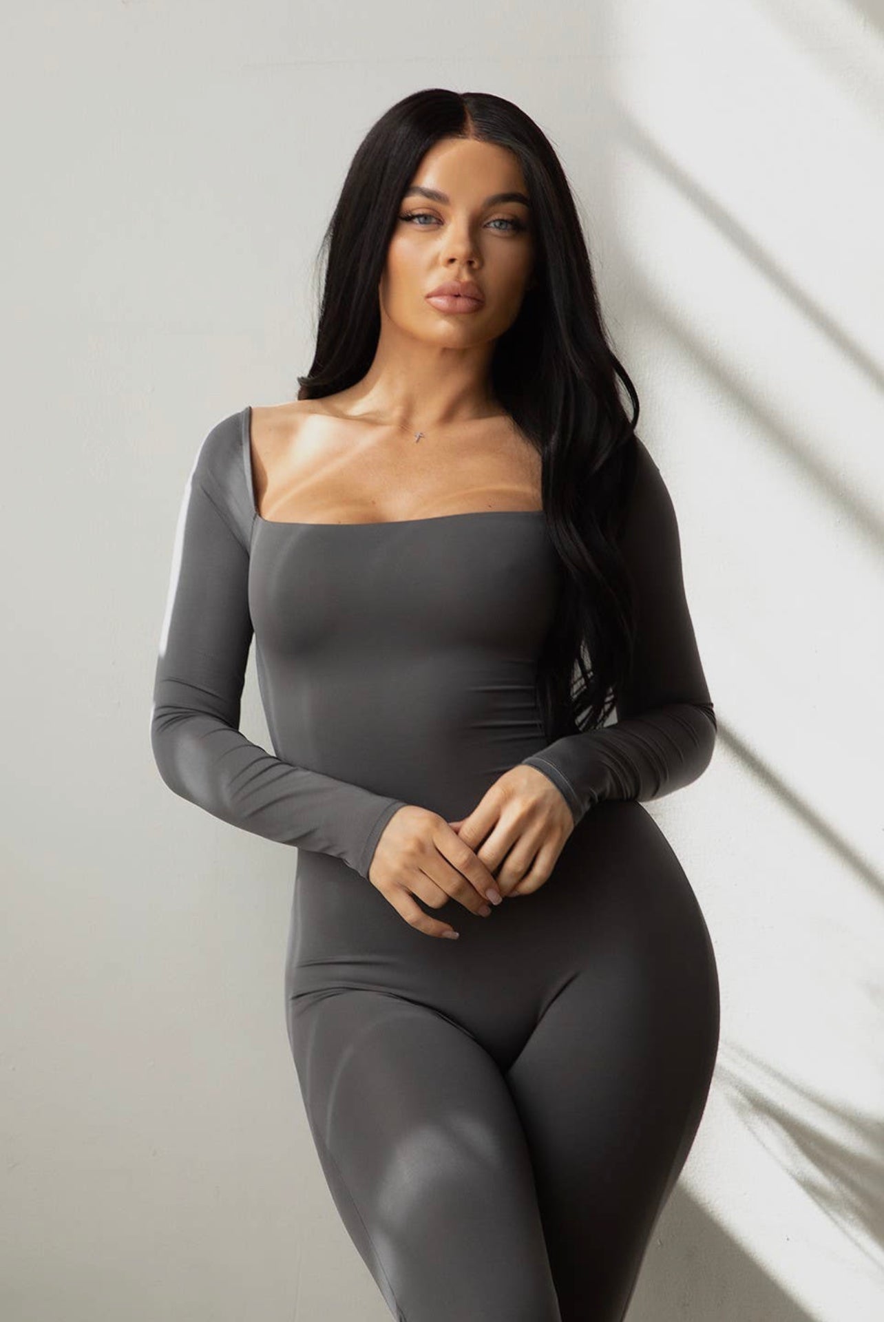 Snatched Long Sleeved Jumpsuit