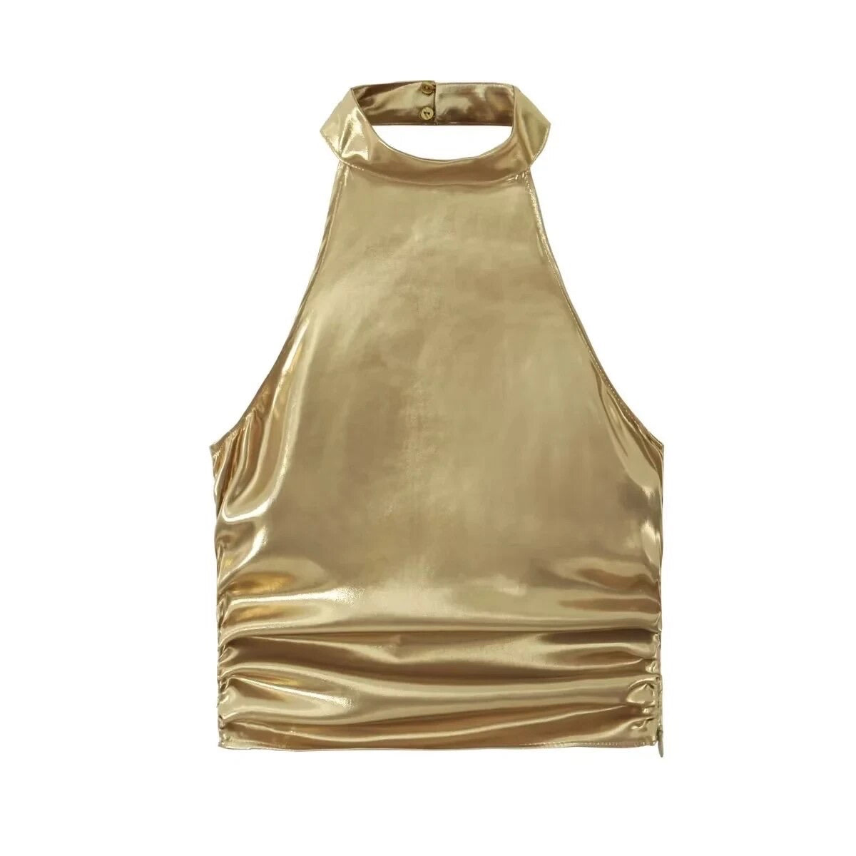 Bronze Metallic Halter