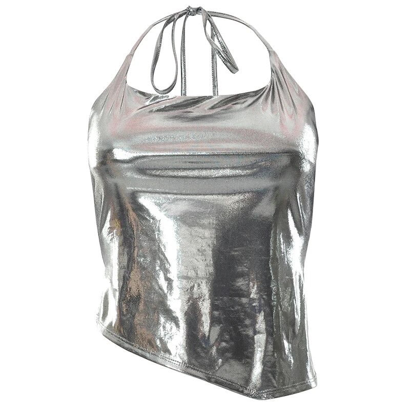 Metallic Baby Top