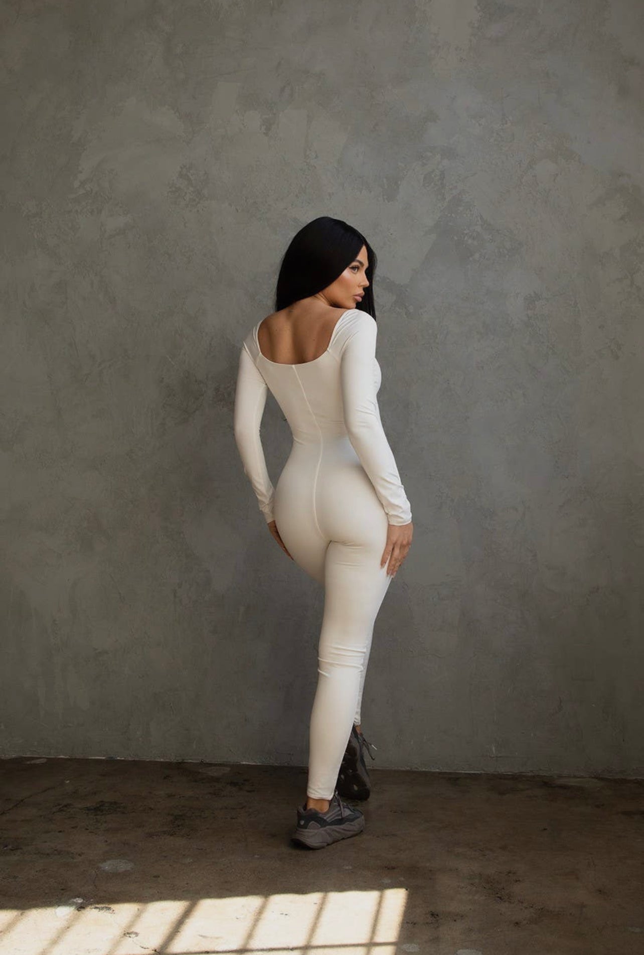 Snatched Long Sleeved Jumpsuit