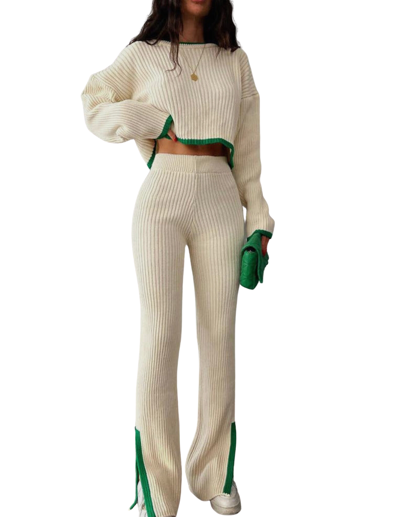College Ribbed Set