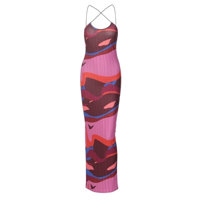 Blossom Cross-back Dress