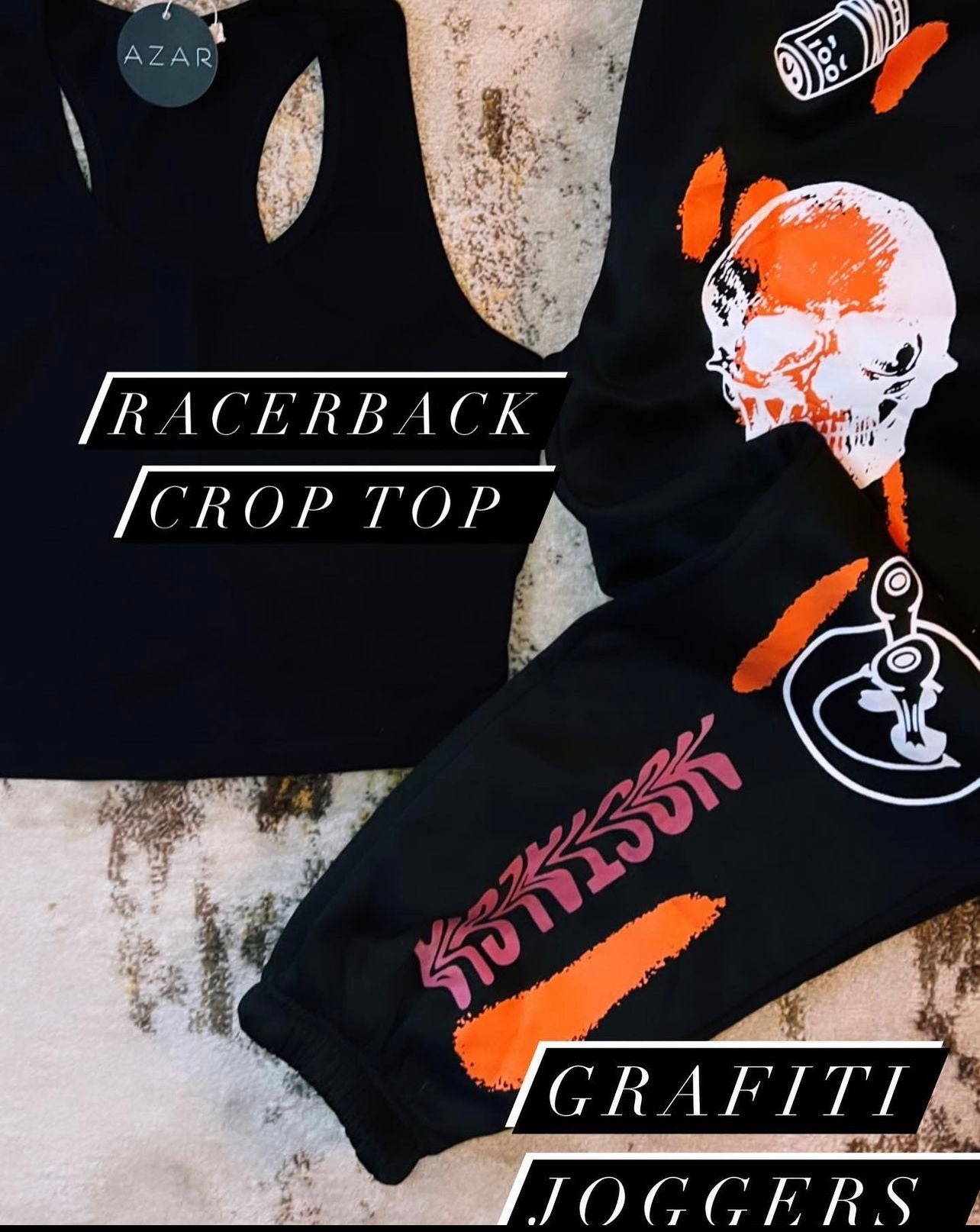 Graffiti Joggers