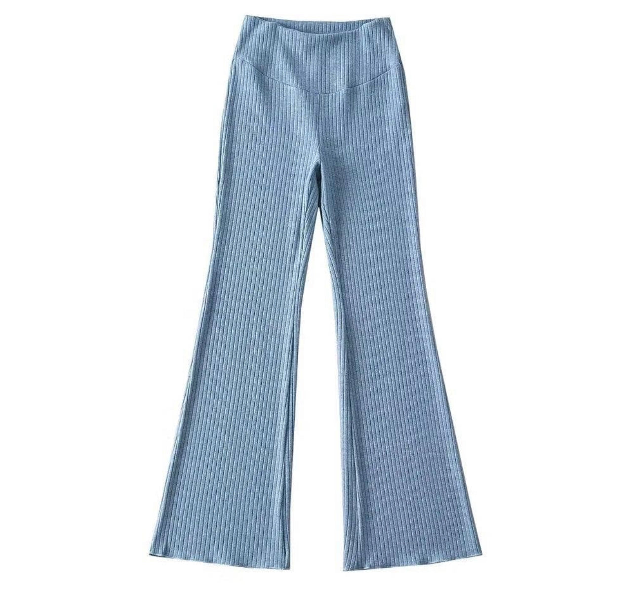 Ribbed Flare Leggings