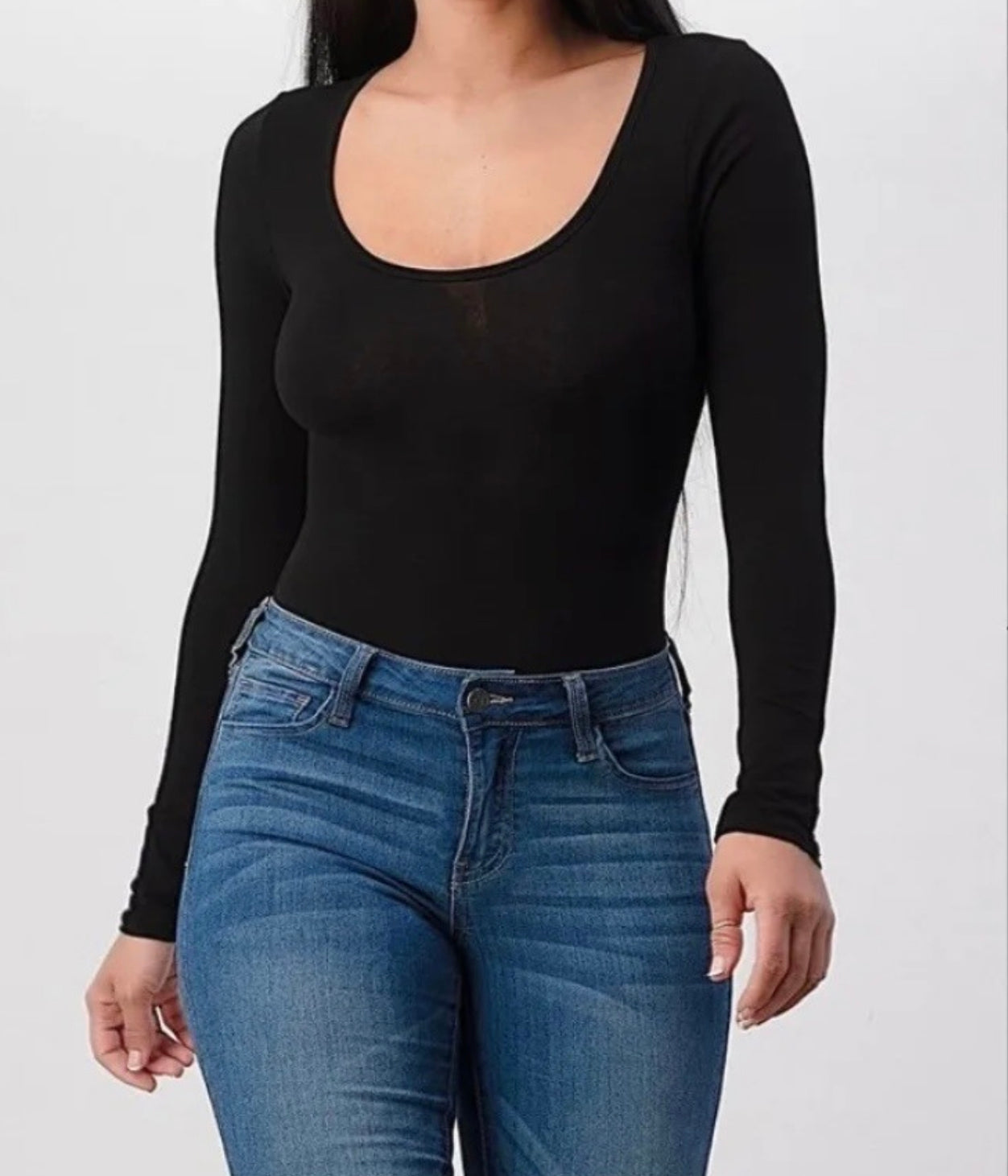 Solid Sleeve Bodysuit