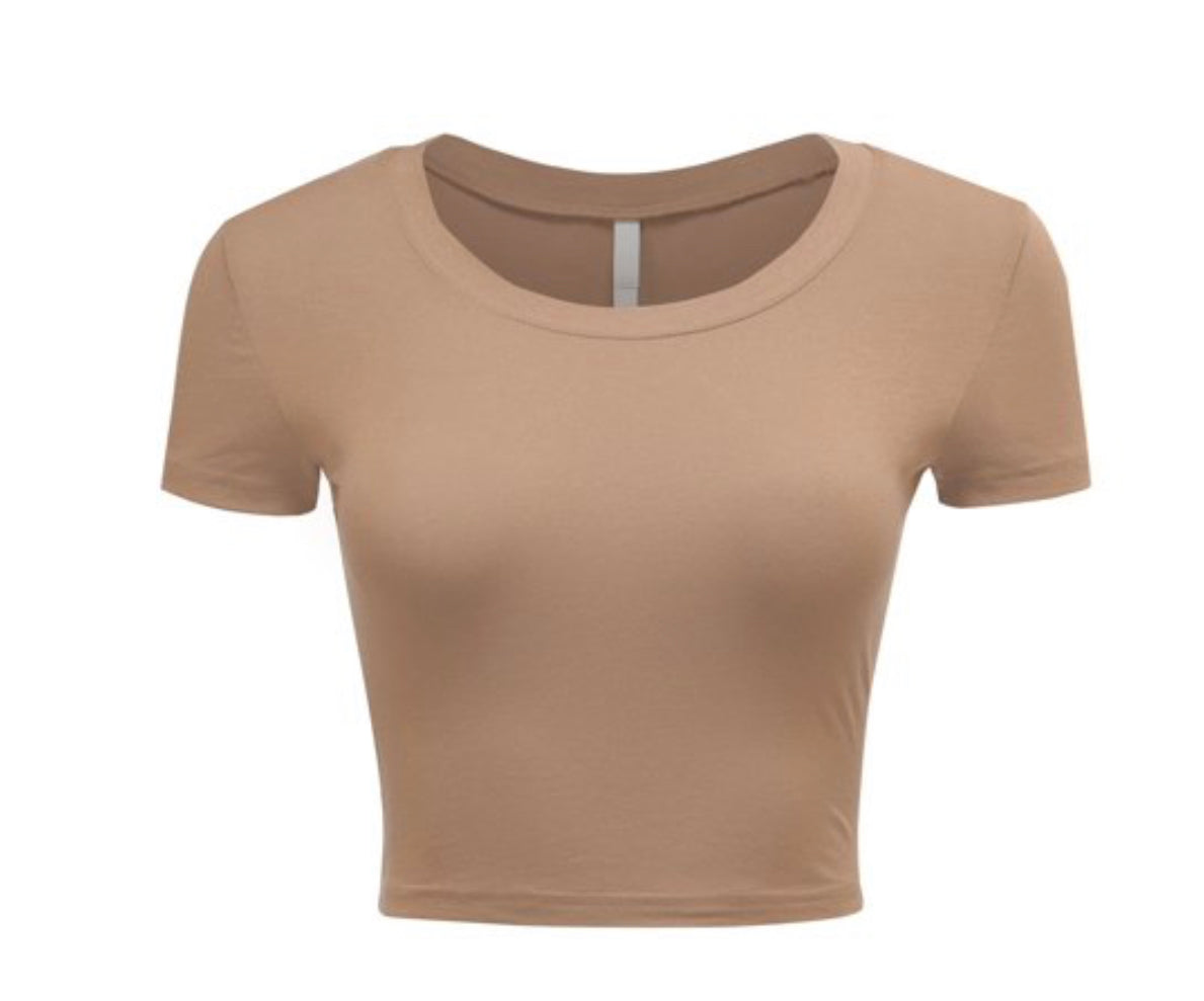 Solid Crop Top
