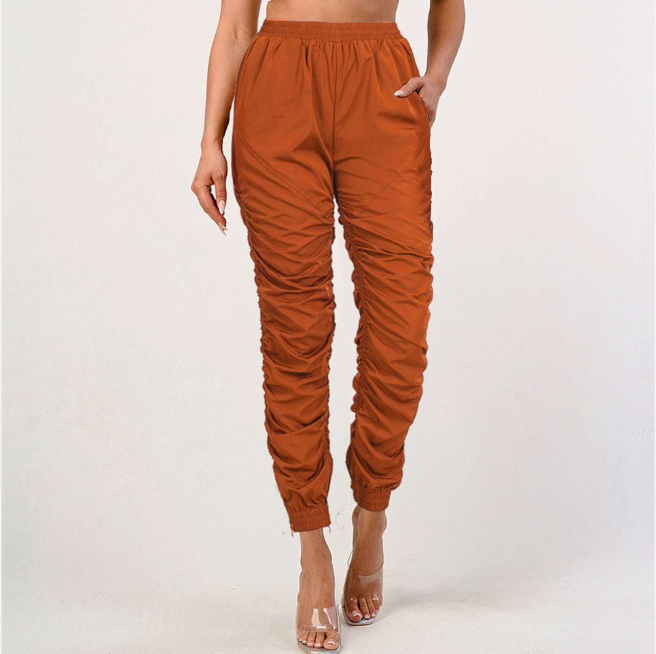 Ruched Joggers