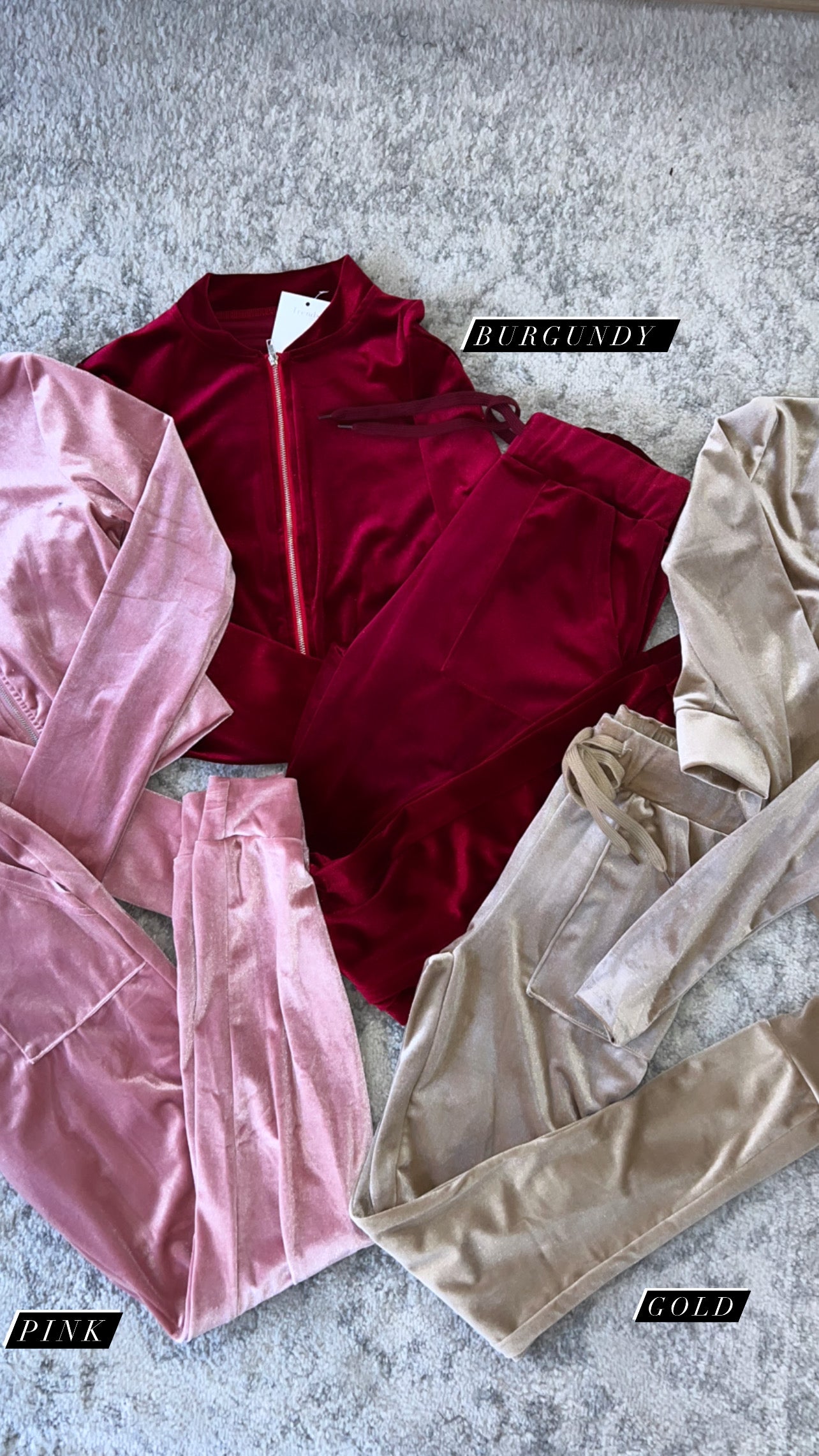 Velour Tracksuit