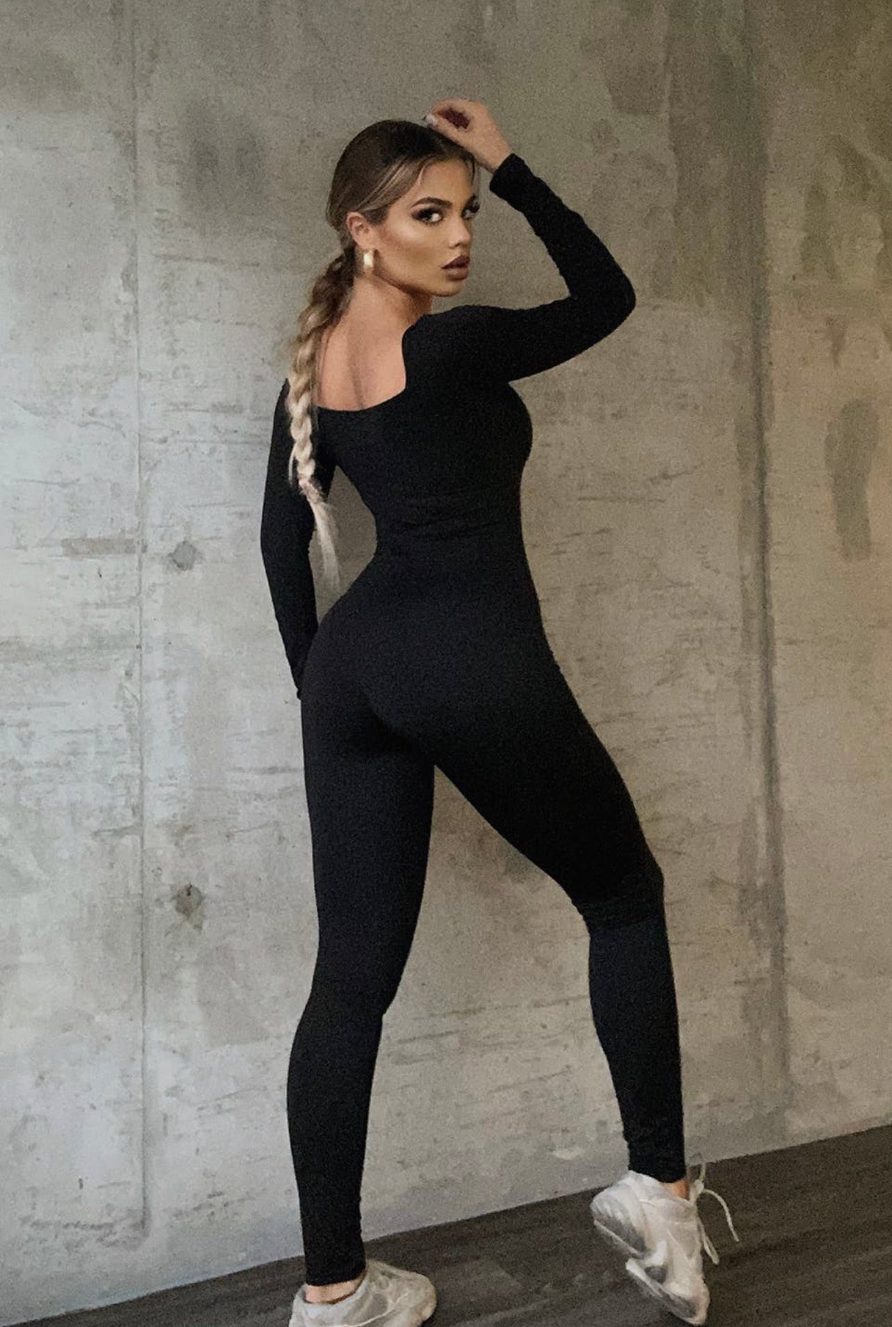 Snatched Long Sleeved Jumpsuit